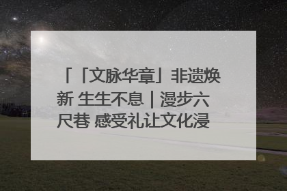 「文脉华章」非遗焕新 生生不息｜漫步六尺巷 感受礼让文化浸润的“巷”往生活