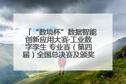 “数境杯”数据智能创新应用大赛·工业数字孪生 专业赛（第四届）全国总决赛及颁奖典礼成功举办