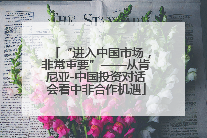 “进入中国市场，非常重要”——从肯尼亚-中国投资对话会看中非合作机遇