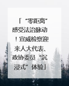 “零距离”感受法治脉动！宣威检察迎来人大代表、政协委员“沉浸式”体验