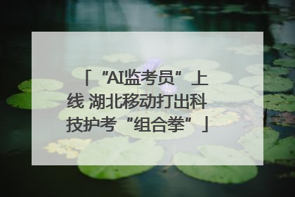 “AI监考员”上线 湖北移动打出科技护考“组合拳”
