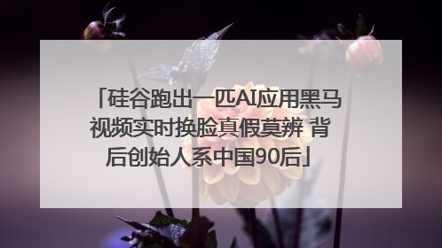 硅谷跑出一匹AI应用黑马 视频实时换脸真假莫辨 背后创始人系中国90后