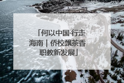 何以中国·行走海南｜侨校飘茶香 职教新发展