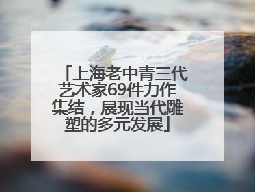 上海老中青三代艺术家69件力作集结，展现当代雕塑的多元发展