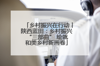 乡村振兴在行动丨陕西蓝田：乡村振兴 “三部曲” 绘就和美乡村新画卷