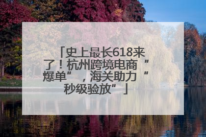 史上最长618来了！杭州跨境电商“爆单”，海关助力“秒级验放”