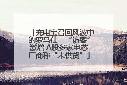 充电宝召回风波中的罗马仕：“访客”激增 A股多家电芯厂商称“未供货”