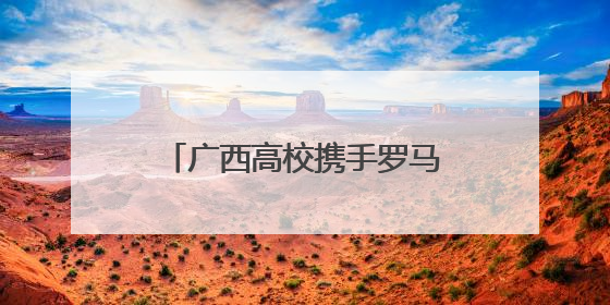 广西高校携手罗马大学推动建筑文化遗产数字化创新