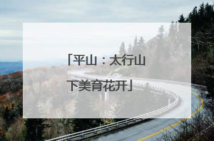 平山：太行山下美育花开