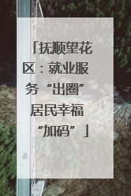 抚顺望花区：就业服务“出圈” 居民幸福“加码”