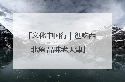 文化中国行｜逛吃西北角 品味老天津