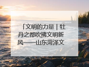 文明的力量｜牡丹之都吹拂文明新风——山东菏泽文明创建一线见闻