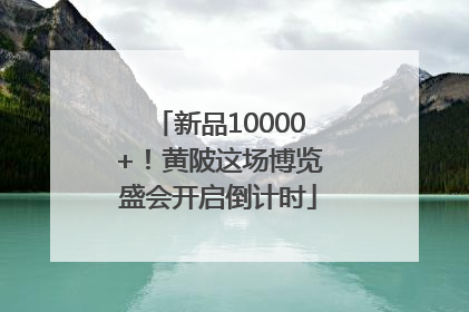 新品10000+！黄陂这场博览盛会开启倒计时