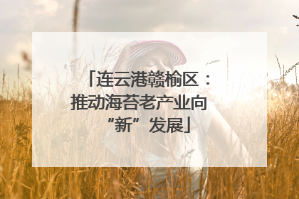 连云港赣榆区：推动海苔老产业向“新”发展