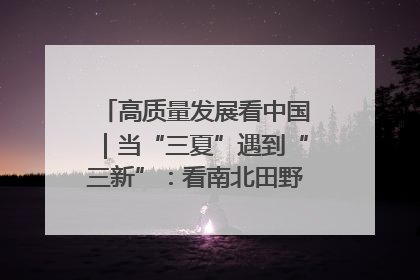高质量发展看中国｜当“三夏”遇到“三新”：看南北田野里的科技共生记