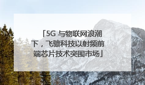 5G 与物联网浪潮下，飞骧科技以射频前端芯片技术突围市场